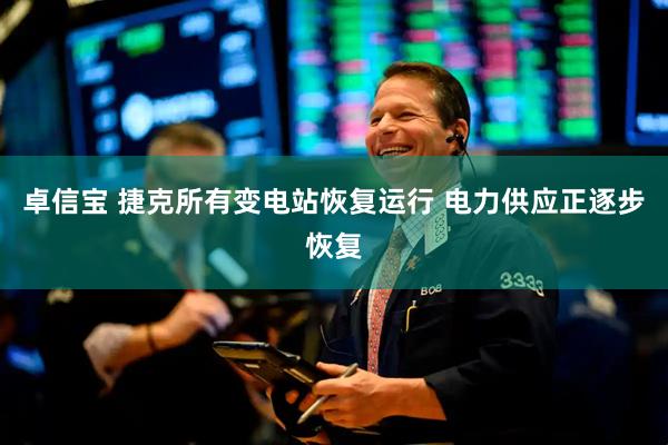 卓信宝 捷克所有变电站恢复运行 电力供应正逐步恢复