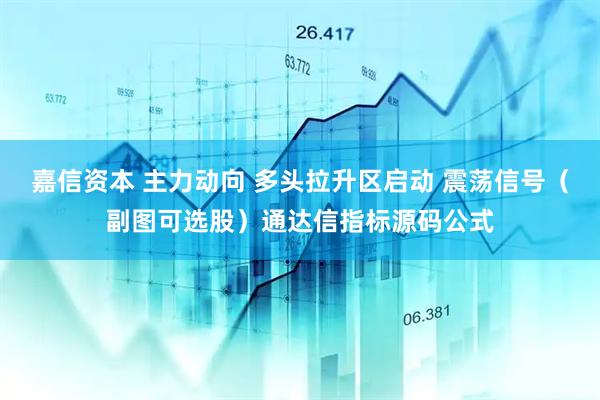 嘉信资本 主力动向 多头拉升区启动 震荡信号（副图可选股）通达信指标源码公式